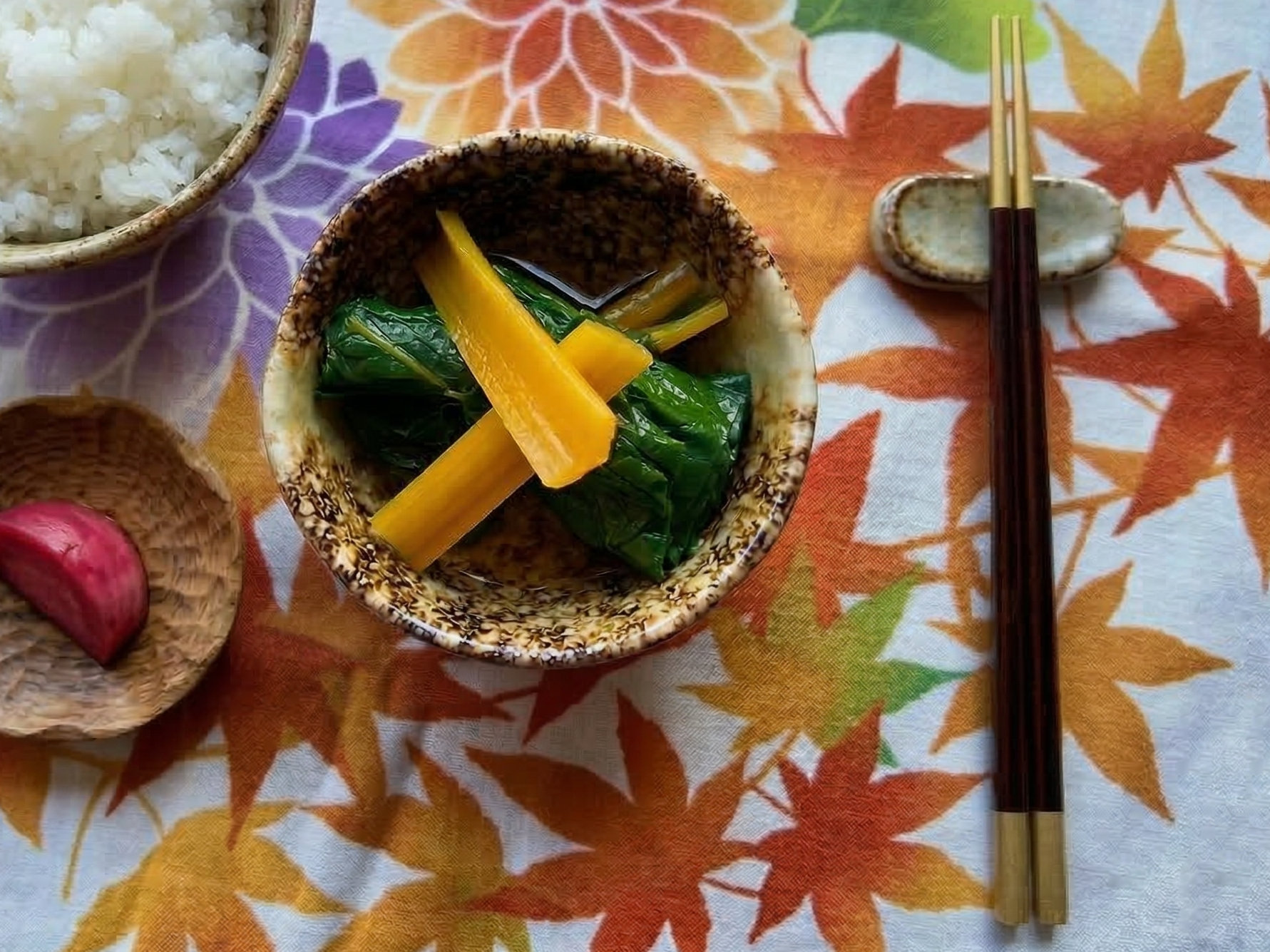 Bieta gialla ohitashi