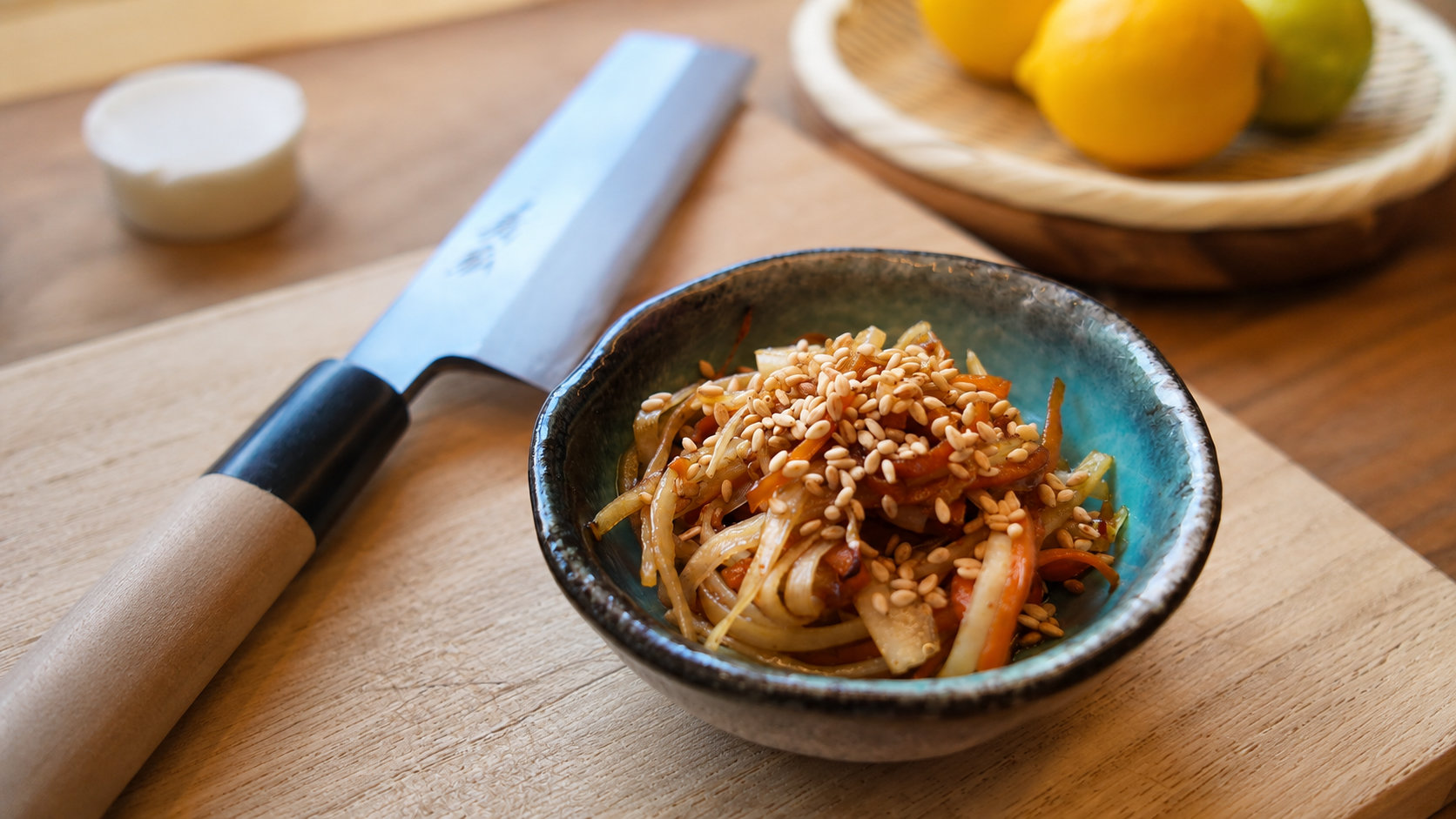 Kinpira di Daikon e Carote